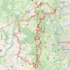 Trace GPS Auvergne, itinéraire, parcours