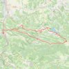 Trace GPS De Foix au lac de Montbel, itinéraire, parcours