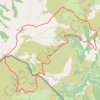 Trace GPS Itsusi - Artzamendi depuis Olhatia (Bidarray), itinéraire, parcours