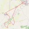 Trace GPS A0. Boucle des étangs, Dayet er-Roumi, Aït Affi et Aït Ayach, itinéraire, parcours