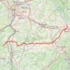 Trace GPS GR65 De Saint Genix-sur-Guiers (Savoie) à Maclas (Loire), itinéraire, parcours