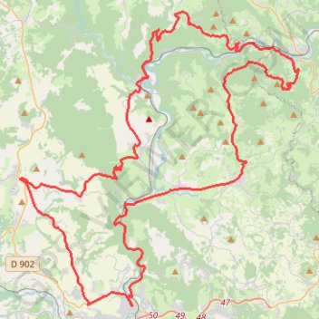 Trace GPS Un bout de chemin en compagnie du fleuve Loire - Chadrac, itinéraire, parcours