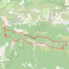 Trace GPS Tour Montagne de Lure, itinéraire, parcours