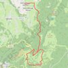 Trace GPS Croix des bergers - Saint Off, itinéraire, parcours