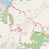 Trace GPS Torrent de Pareis, velo-rando Escorca - Sa Calobra - Escorca, itinéraire, parcours