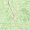 Trace GPS Itinéraire de 63 Grande Rue, 71340 Iguerande, France à La Croix Bouquet, 03130 Avrilly, France, itinéraire, parcours