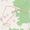 Trace GPS Pic de Comaminyana depuis la route de Caldes de Boí, itinéraire, parcours