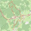 Trace GPS Col du Saint-Thomas - Noirétable, itinéraire, parcours