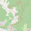 Trace GPS La Mole,Sainte Magdeleine, itinéraire, parcours