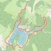 Trace GPS Autour du lac du laouzas, itinéraire, parcours