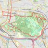 Trace GPS Bois de Vincennes, itinéraire, parcours