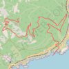 Trace GPS Pic du Cap Roux, itinéraire, parcours