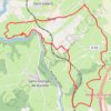 Trace GPS Montagnes du Matin - Pinay, itinéraire, parcours