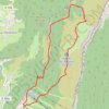 Trace GPS Marche nordique Les Ramées, itinéraire, parcours