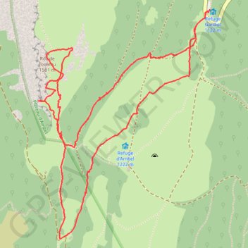 Trace GPS Roc de Toulau, itinéraire, parcours