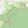 Trace GPS Brocéliande, la fontaine de Barenton et le chêne à Guillotin, itinéraire, parcours