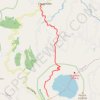 Trace GPS Chugchilan to Quilotoa, itinéraire, parcours