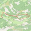 Trace GPS Mont blanc le col du buis, itinéraire, parcours