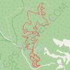 Trace GPS Awaba Red Loop, itinéraire, parcours