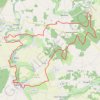 Trace GPS Condac Rejallant - Circuit VTT n°3 - 31km, itinéraire, parcours