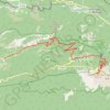 Trace GPS Mont ventoux, itinéraire, parcours