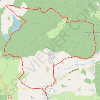 Trace GPS Chemins du Cœur des Vosges - Le Xaty, itinéraire, parcours