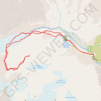 Trace GPS Bosse de la Momie, itinéraire, parcours
