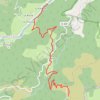 Trace GPS La Fauritte - La Ventouse, itinéraire, parcours
