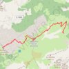 Trace GPS Les Rochers de Leschaux, itinéraire, parcours