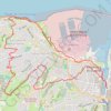 Trace GPS Cherbourg-Octeville (50100), itinéraire, parcours