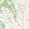 Trace GPS Monte Lungin, itinéraire, parcours