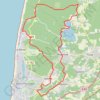 Trace GPS Autour de Seignosse, itinéraire, parcours