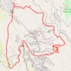 Trace GPS Randonnée cappadoce - étape 2 - Cavusin vallées rouge et rose, vallée des épées, itinéraire, parcours