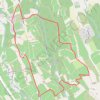 Trace GPS Balade à Sainte-martin de la Brasque Les Furets Les Aubions, itinéraire, parcours