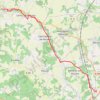 Trace GPS Balade sur la voie verte / Brenat- Asnières sur Nouère - Rouillac, itinéraire, parcours