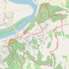 Trace GPS Promenade à Châteauneuf-sur-Isère, itinéraire, parcours