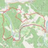 Trace GPS De Luzech à Castelfranc, itinéraire, parcours