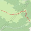 Trace GPS La Freyte-Sommet de Mentiès, itinéraire, parcours