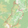 Trace GPS Montagne de Berg, itinéraire, parcours