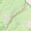 Trace GPS Col de Balme, itinéraire, parcours