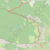 Trace GPS Autour des 3 becs Saillans Drôme, itinéraire, parcours