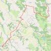 Trace GPS Compostelle iramont Sensac-Arzacq Arraziguet, itinéraire, parcours