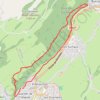 Trace GPS Chemin du Tacot, itinéraire, parcours