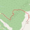 Trace GPS Vertikal Zarkova cuka v1, itinéraire, parcours
