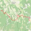 Trace GPS GR4 du hameau de Berre (84) à Simiane la Rotonde (04), itinéraire, parcours