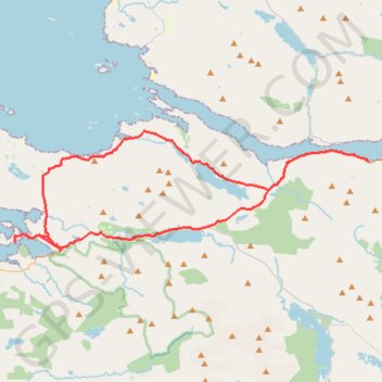 Trace GPS Connemara - Day 5, itinéraire, parcours