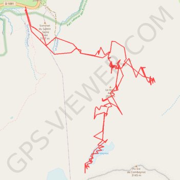Trace GPS Combeynot Clochettes, itinéraire, parcours