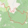 Trace GPS Le clos Treynet sur la commune de Saint sauveur en Diois, itinéraire, parcours