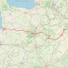 Trace GPS Véloscénie au départ d'Epernon, itinéraire, parcours