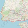 Trace GPS 01: Lisboa – Azenhas do Mar (Developed), itinéraire, parcours